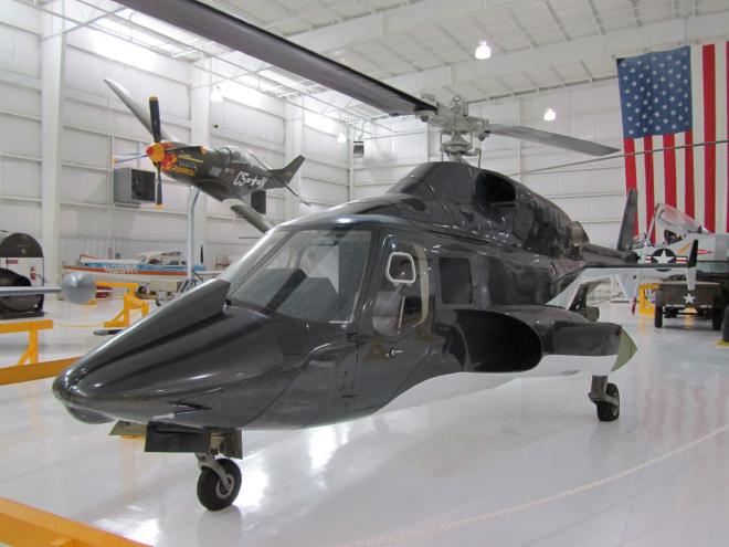 The real Airwolf, a full-size replica