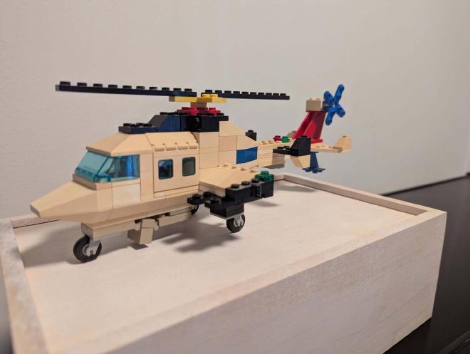 My Lego Airwolf helicopter
